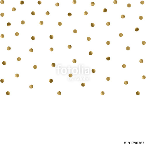 500x500 Trendy Gold Glitter Beautiful Fashion Background Polka Dot Vector