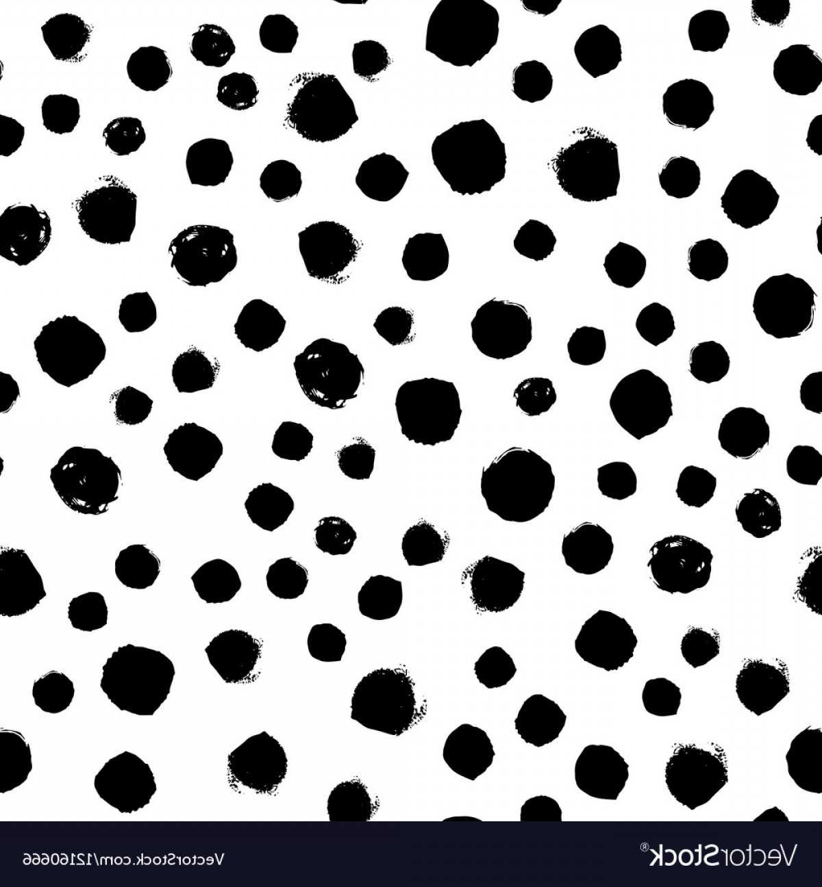1200x1296 Vector Hand Drawn Polka Dots Lamaison