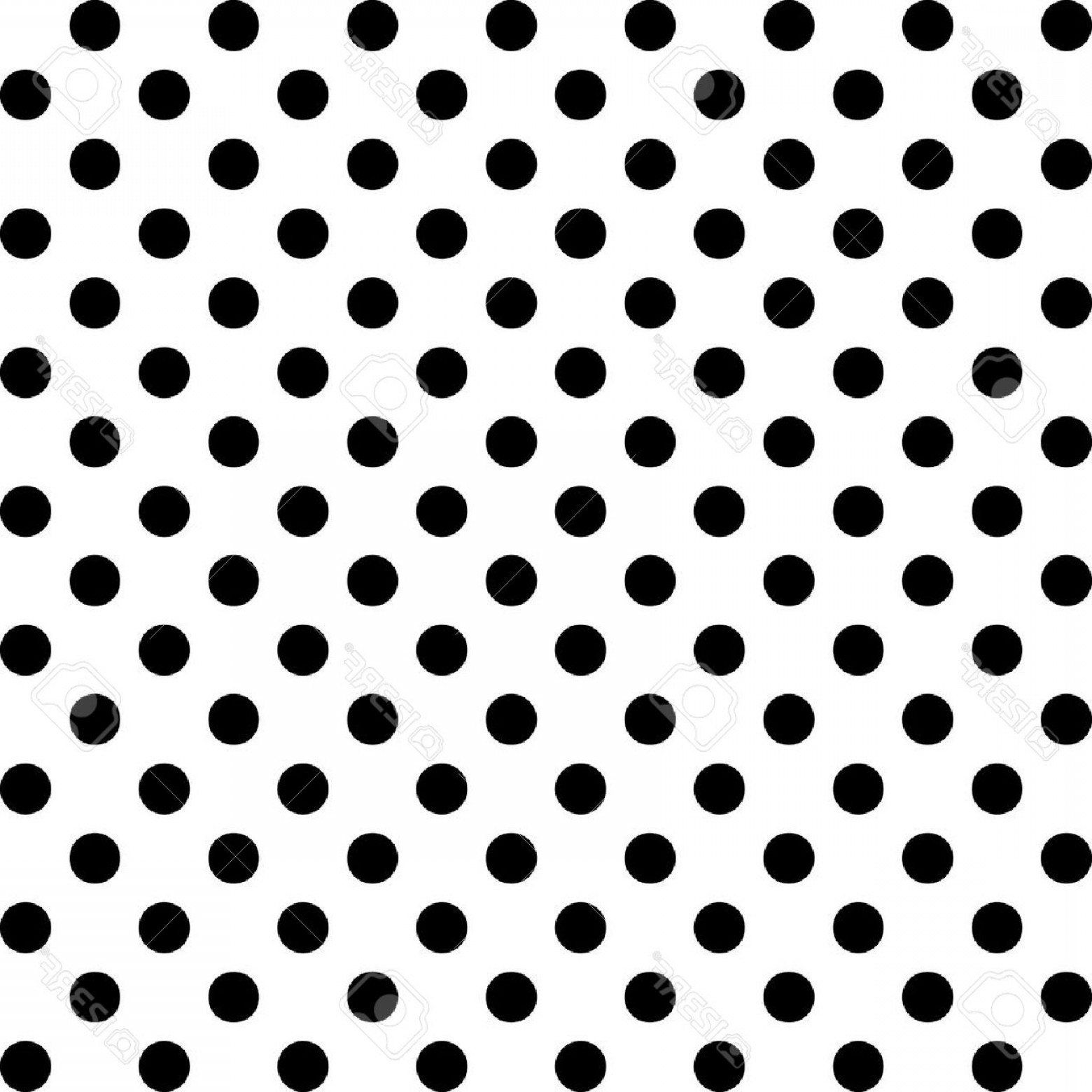 1560x1560 Photoseamless Pattern Big Black Polka Dots On White Cqrecords
