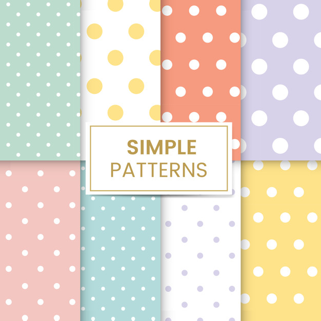 Pastel Polka Dot Seamless Pattern Vector Set Vector Free Download 626x626 Pastel Polka Dot Seamless Pattern Vector Set Vector Free Download