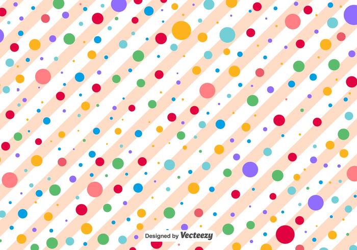 Polka Dots Vector Pattern 700x490 Polka Dots Vector Pattern