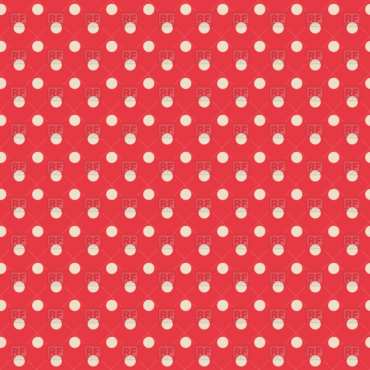 Red Seamless Background Of Polka Dot Vector Image Of Backgrounds 1200x1200 Red Seamless Background Of Polka Dot Vector Image Of Backgrounds