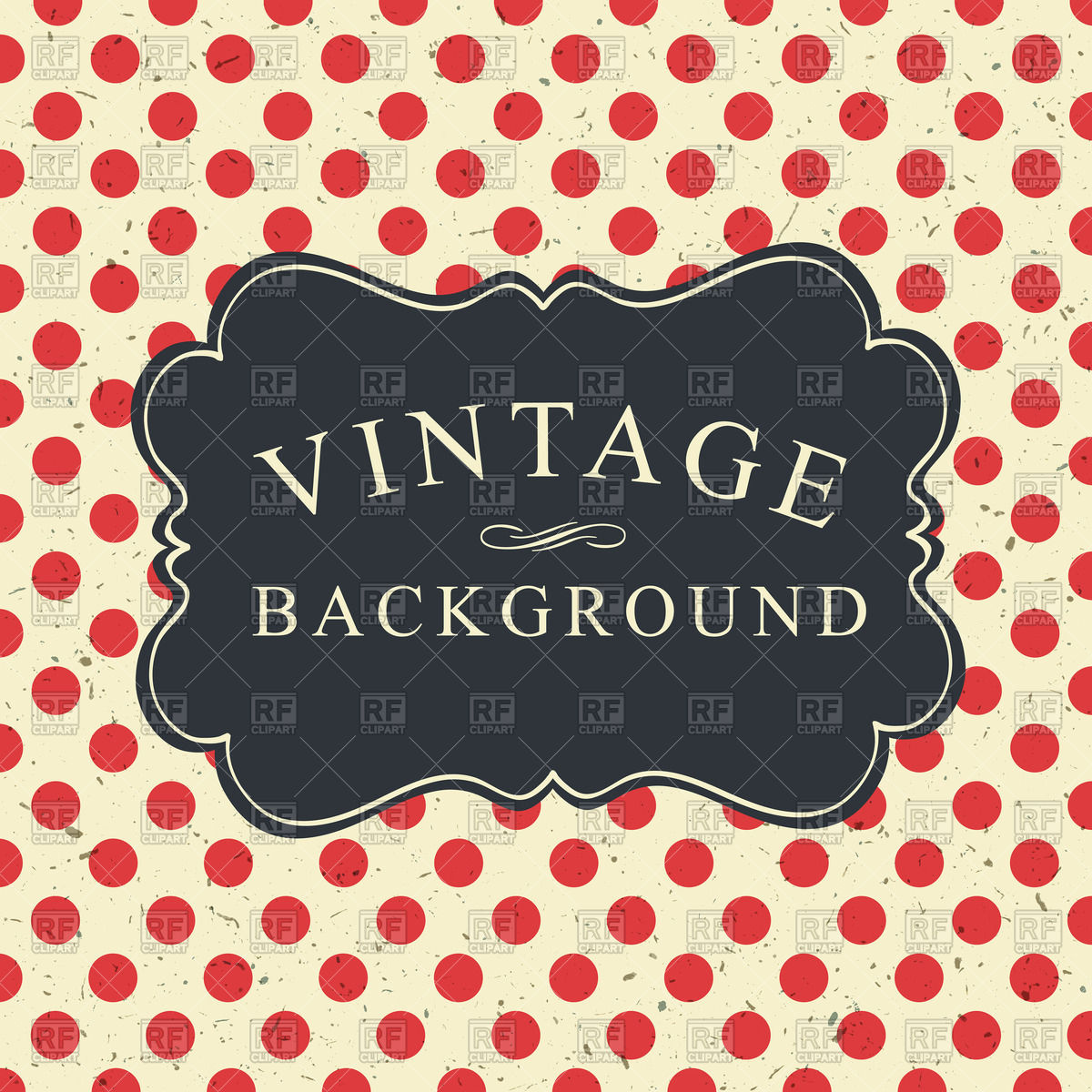 Vintage Background With Polka Dots Vector Image Of Backgrounds 1200x1200 Vintage Background With Polka Dots Vector Image Of Backgrounds