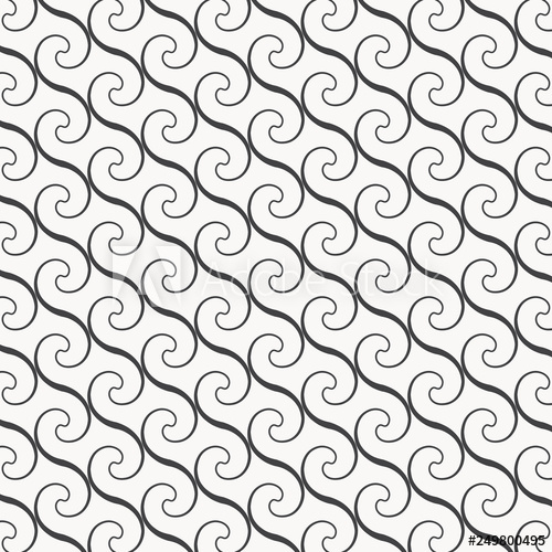 500x500 Wavy Curly Abstract Pollen Vector Pattern Clean For Fabric