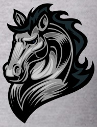 190x249 Logo Horse Head Animal Wildlife Cool Vector Image Women's Polo