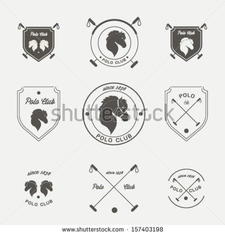 450x470 Polo Mallet Clipart