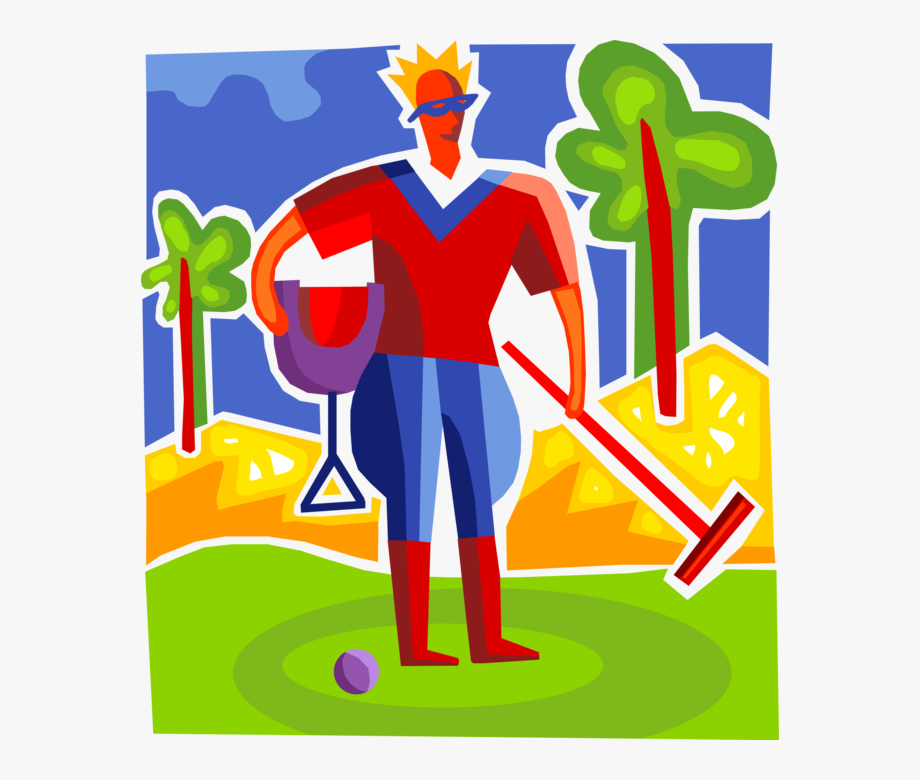 920x780 Vector Illustration Of Equestrian Horse Polo Player