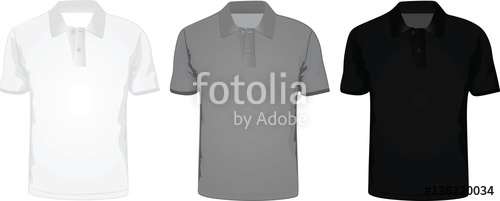 500x201 Man Polo T Shirt Vector Stock Image And Royalty Free Vector