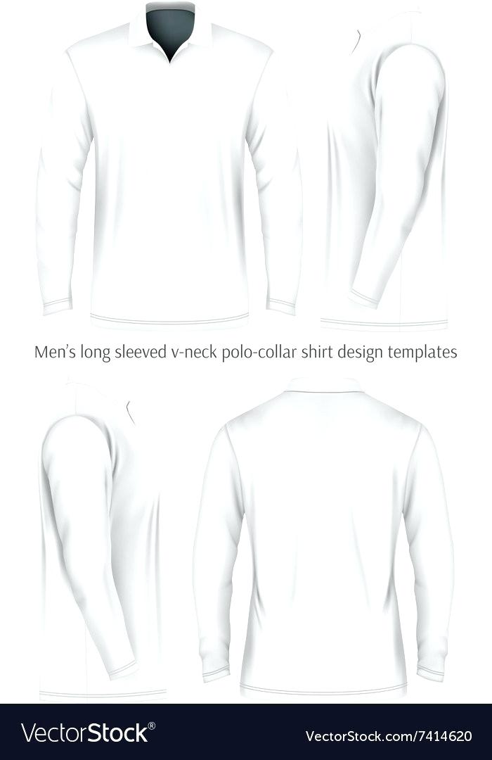 700x1080 Polo Shirt Vector Template