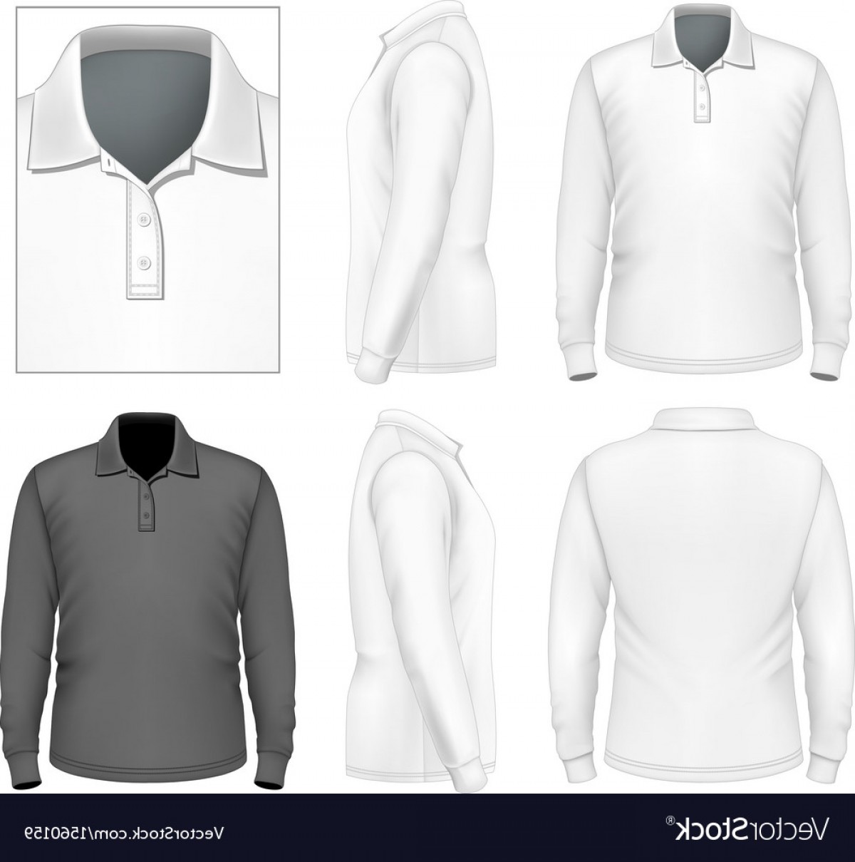 Polo Template Vector at Vectorified.com | Collection of Polo Template ...