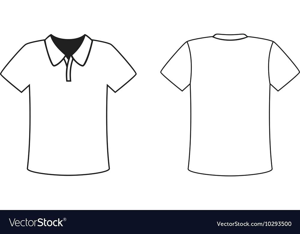 1000x780 Shirt Template Back Free Roblox Blank Front And Polo T Design