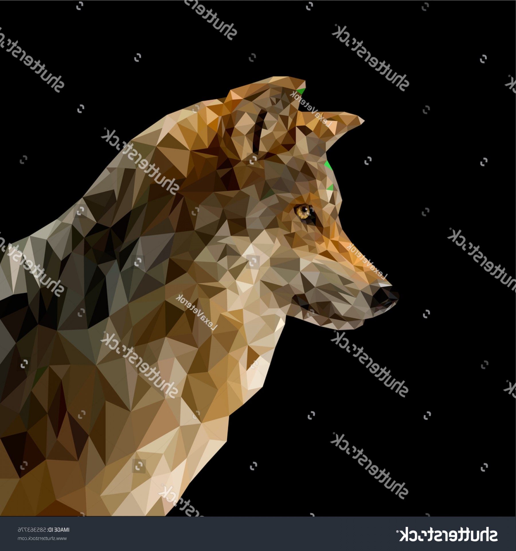 Wolf Vector Polygon Geometricabstract Animal Design Newwaysys 1800x1920 Wolf Vector Polygon Geometricabstract Animal Design Newwaysys