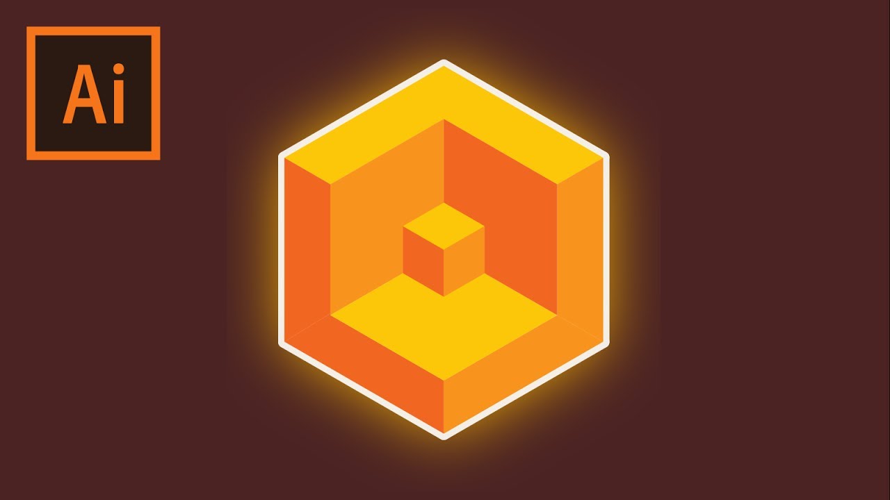 Illustrator Tutorial How To Create Vector Polygon Logo 1280x720 Illustrator Tutorial How To Create Vector Polygon Logo