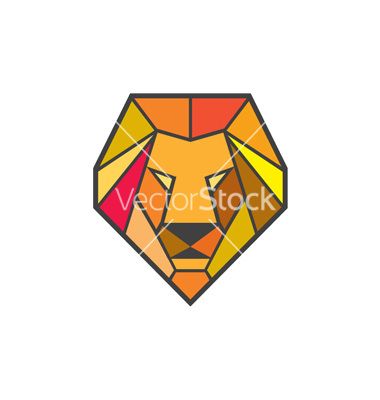 Lion Head Low Polygon Vector Tat Tat Me Up In Lion, Lion 380x400 Lion Head Low Polygon Vector Tat Tat Me Up In Lion, Lion