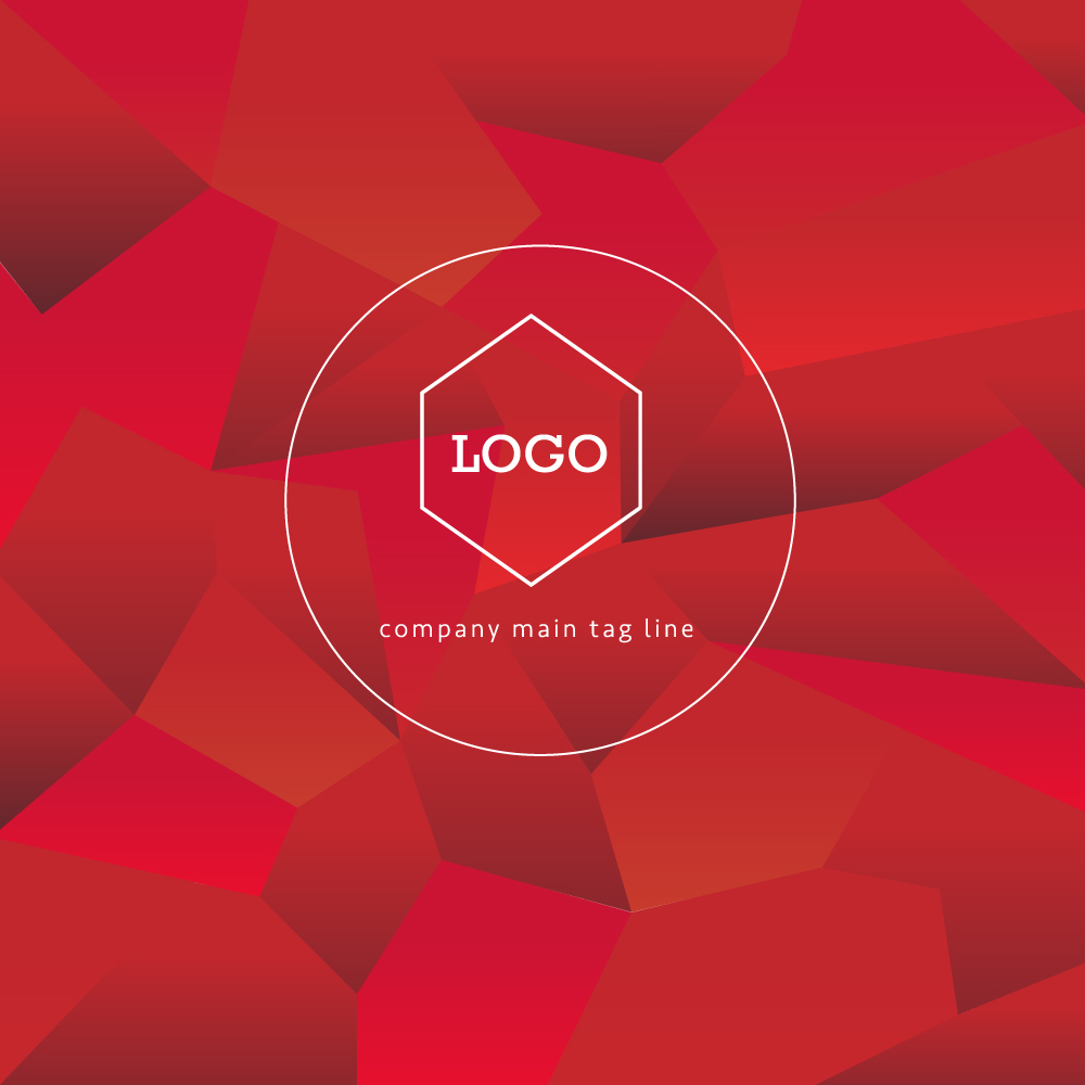 Polygon Background Logo Vector 1000x1000 Polygon Background Logo Vector