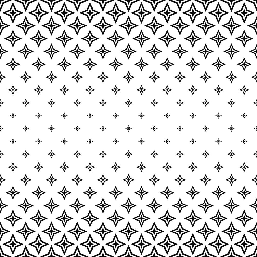 1000x1000 Black And White Polygon Pattern Background Vector