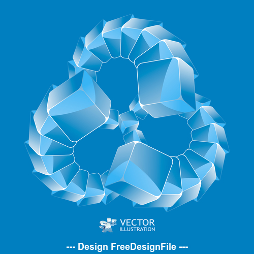 500x500 Abstract Polygon Combination Background Pattern Vector Free Download