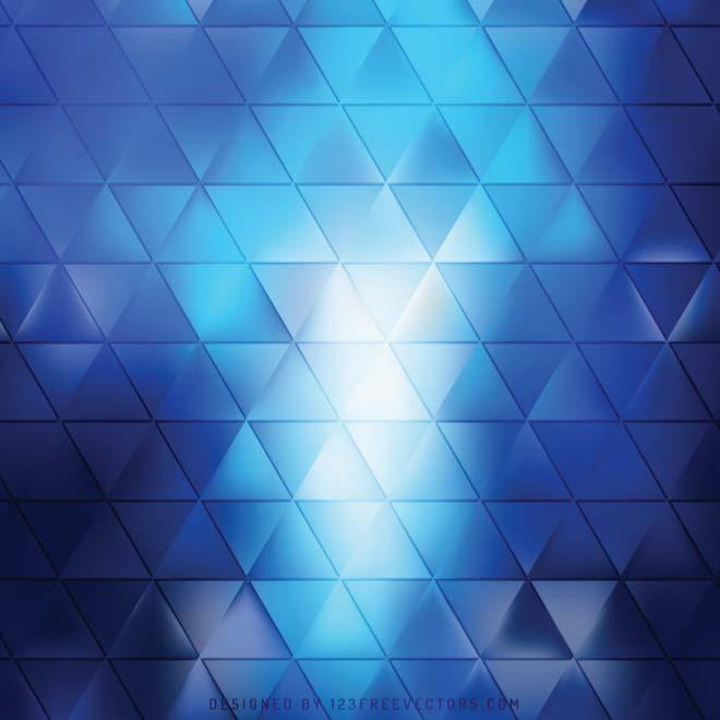 660x660 Blue Polygonal Pattern Vector