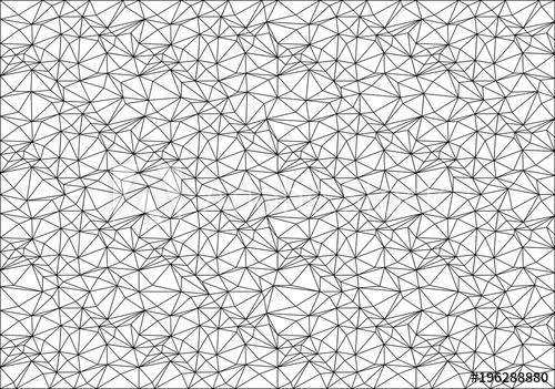 Abstract Black Line Mesh Polygon Pattern On White Background 500x351 Abstract Black Line Mesh Polygon Pattern On White Background