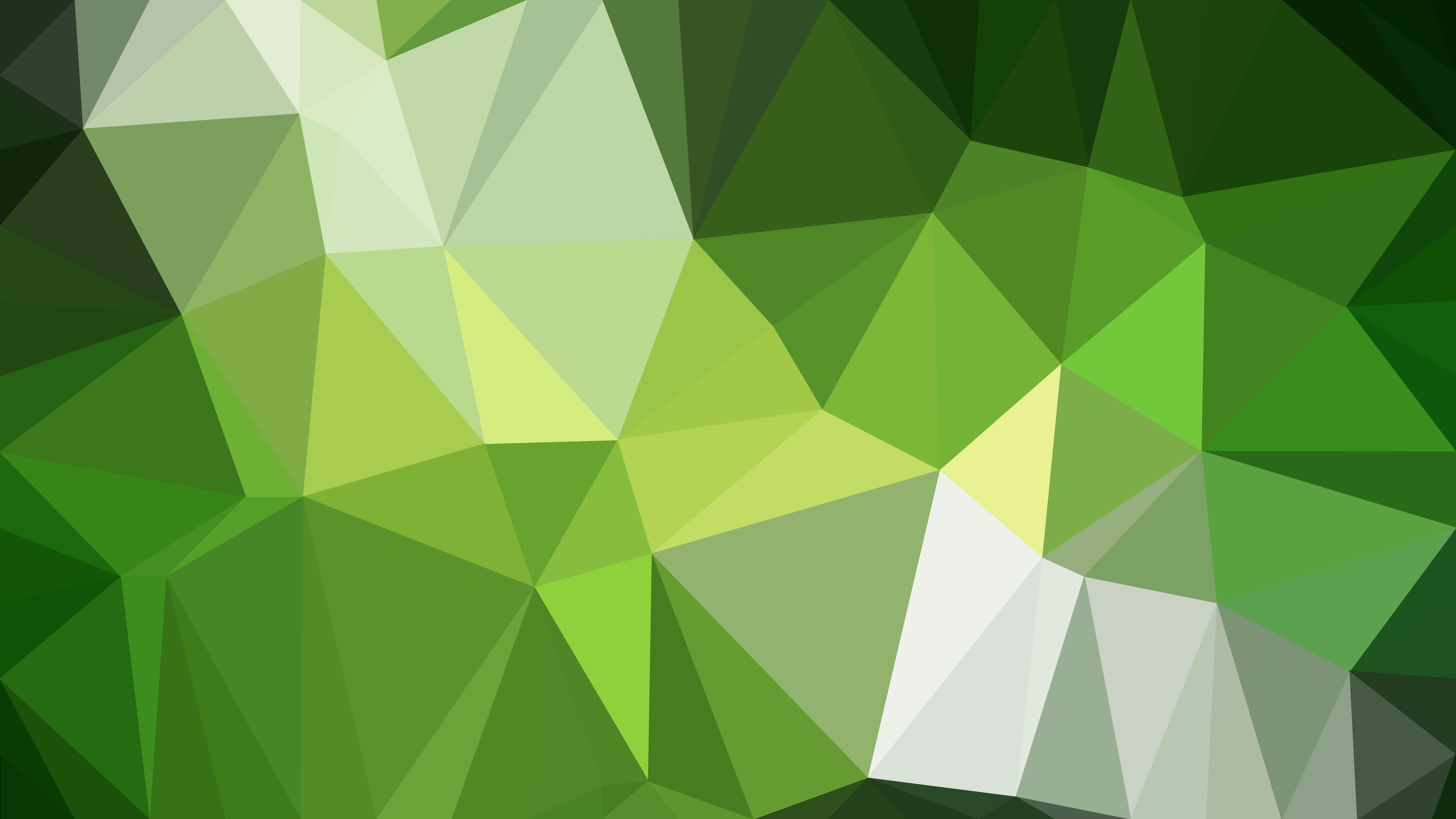 8000x4500 Green Polygon Abstract Background Vector Graphic