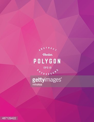 365x473 Polygon Vector Background Stock Vectors