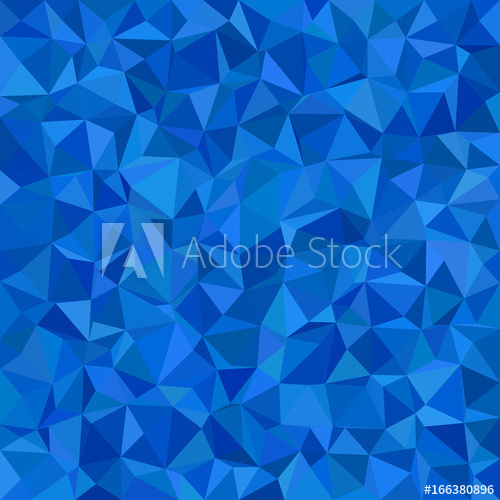 500x500 Blue Triangle Tile Mosaic Background