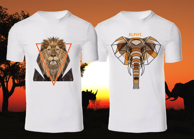 680x486 Draw Animal Polygon Vector For Your Tshirt Design