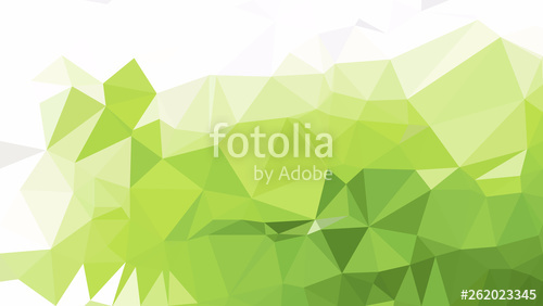 500x282 Abstract Green And White Polygon Pattern Background Vector Art