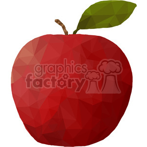 300x300 Apple Triangle Art Geometric Polygon Vector Graphics Rf Clip Art