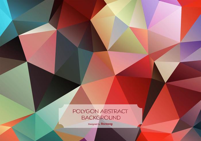 700x490 Colorful Abstract Polygon Background