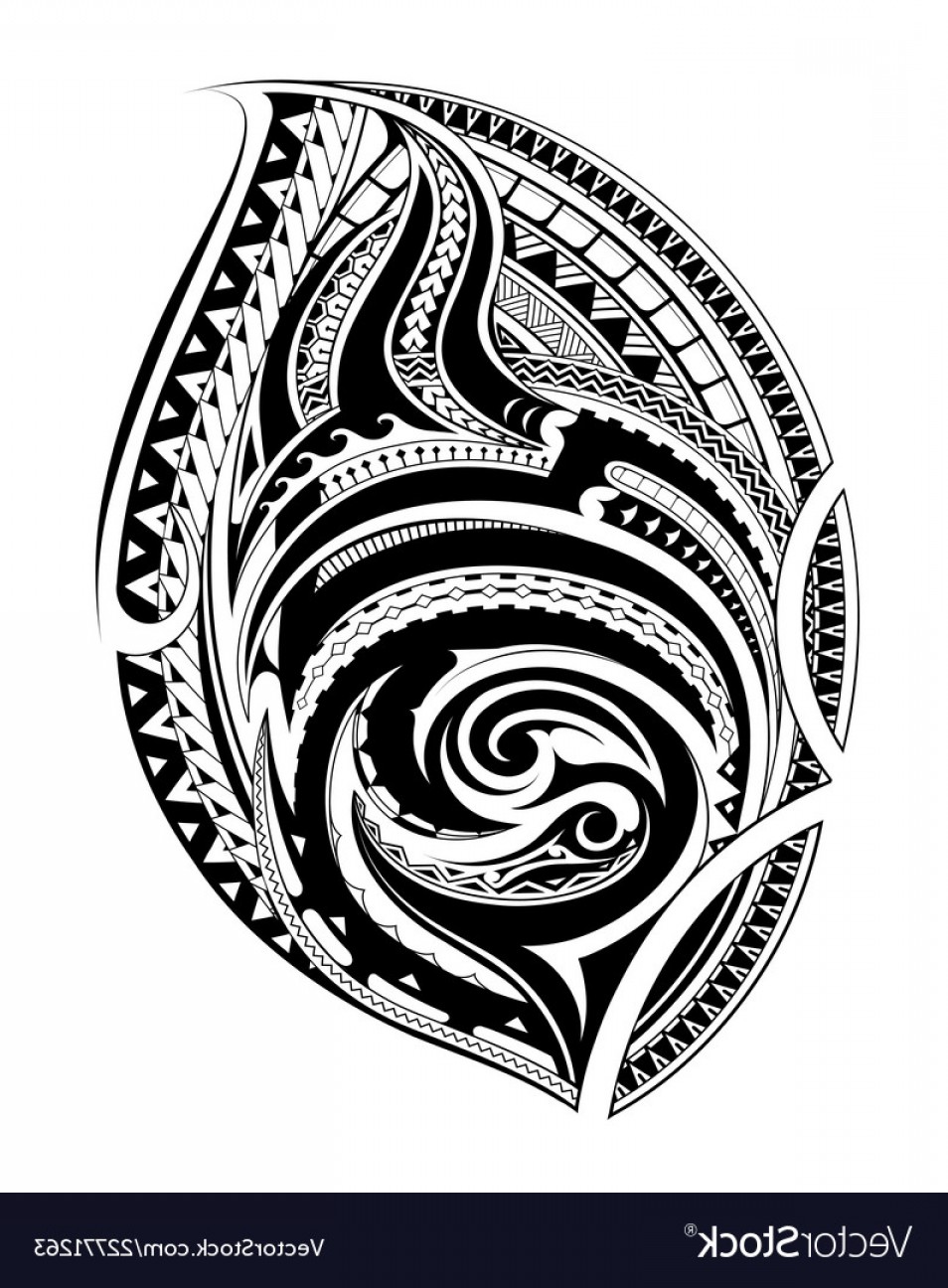 Polynesian Tattoo Vector at Vectorified.com | Collection of Polynesian ...