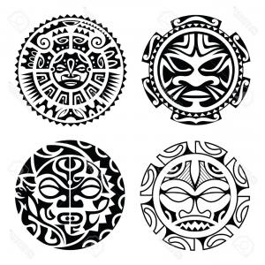 Stock Illustration Polynesian Tattoo Vector Round Ornamental Demon 300x300 Stock Illustration Polynesian Tattoo Vector Round Ornamental Demon