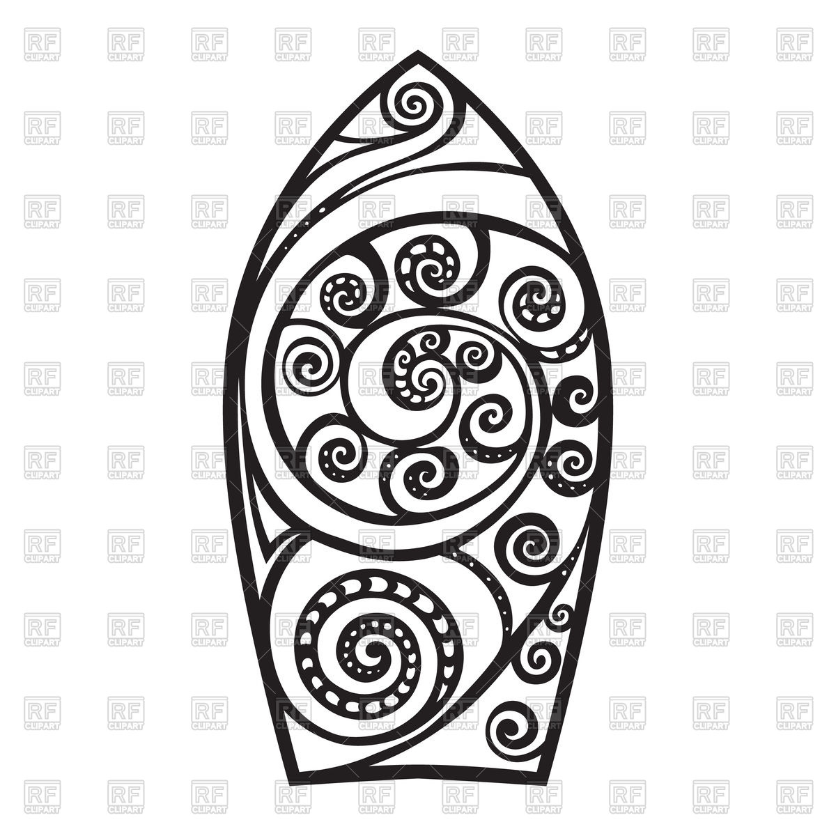 Surfboard In The Polynesian Style Tattoo Vector Image Of Sport 1200x1200 Surfboard In The Polynesian Style Tattoo Vector Image Of Sport