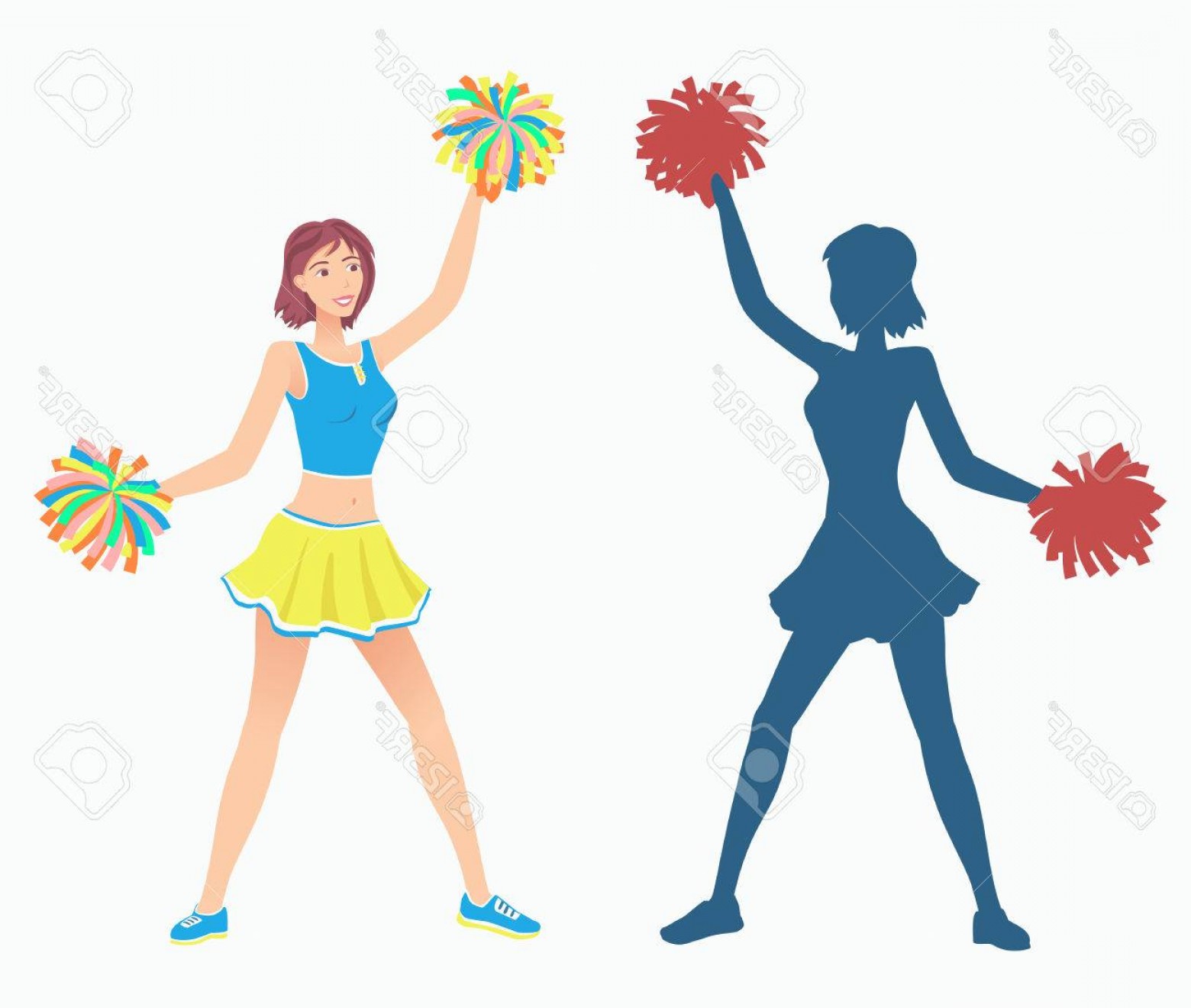 1560x1320 Cheer Pom Pom Vector Savoyuptown