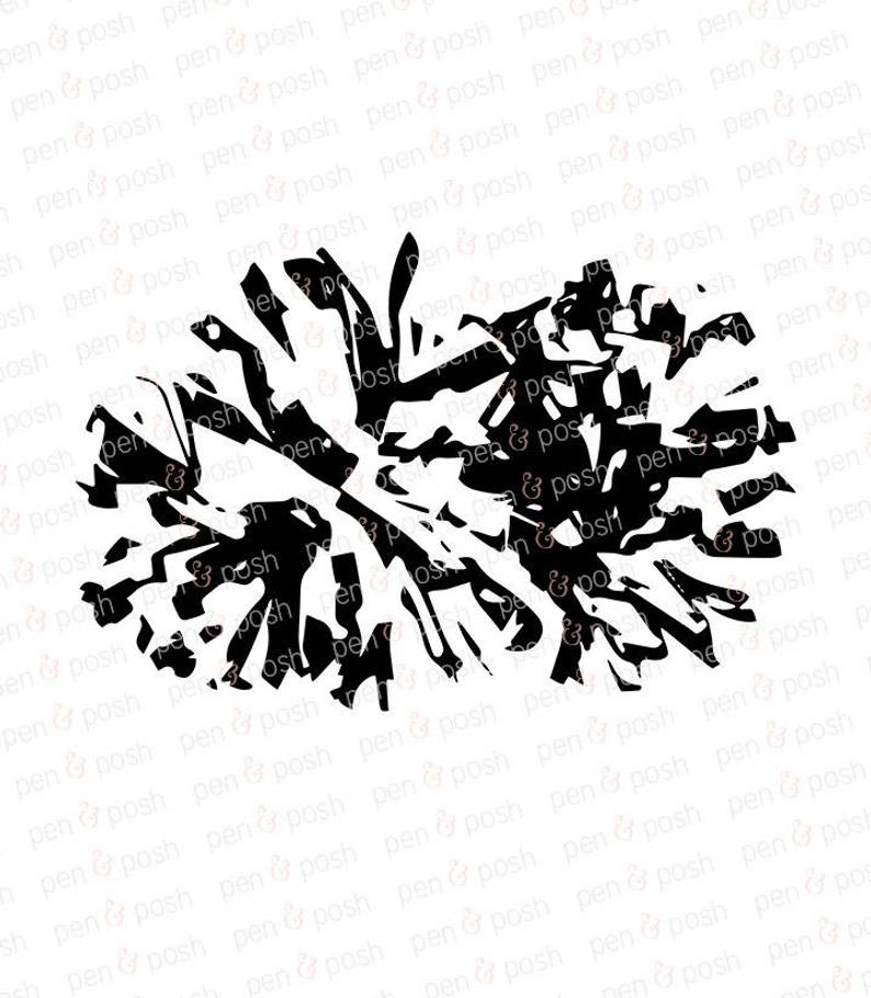 794x910 Pom Pom Vector Graphic Download Dxf Multiple Format Etsy