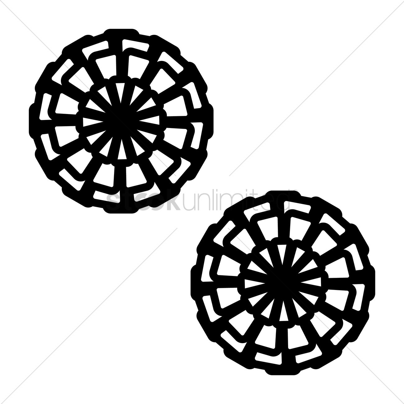 1300x1300 Pom Poms Vector Image