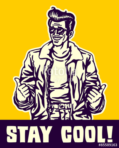 Stay Cool! Dude In Leather Jacket And Rockabilly Pompadour 402x500 Stay Cool! Dude In Leather Jacket And Rockabilly Pompadour