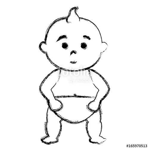 Cute Little Baby With Pompadour Stock Image And Royalty Free 500x500 Cute Little Baby With Pompadour Stock Image And Royalty Free