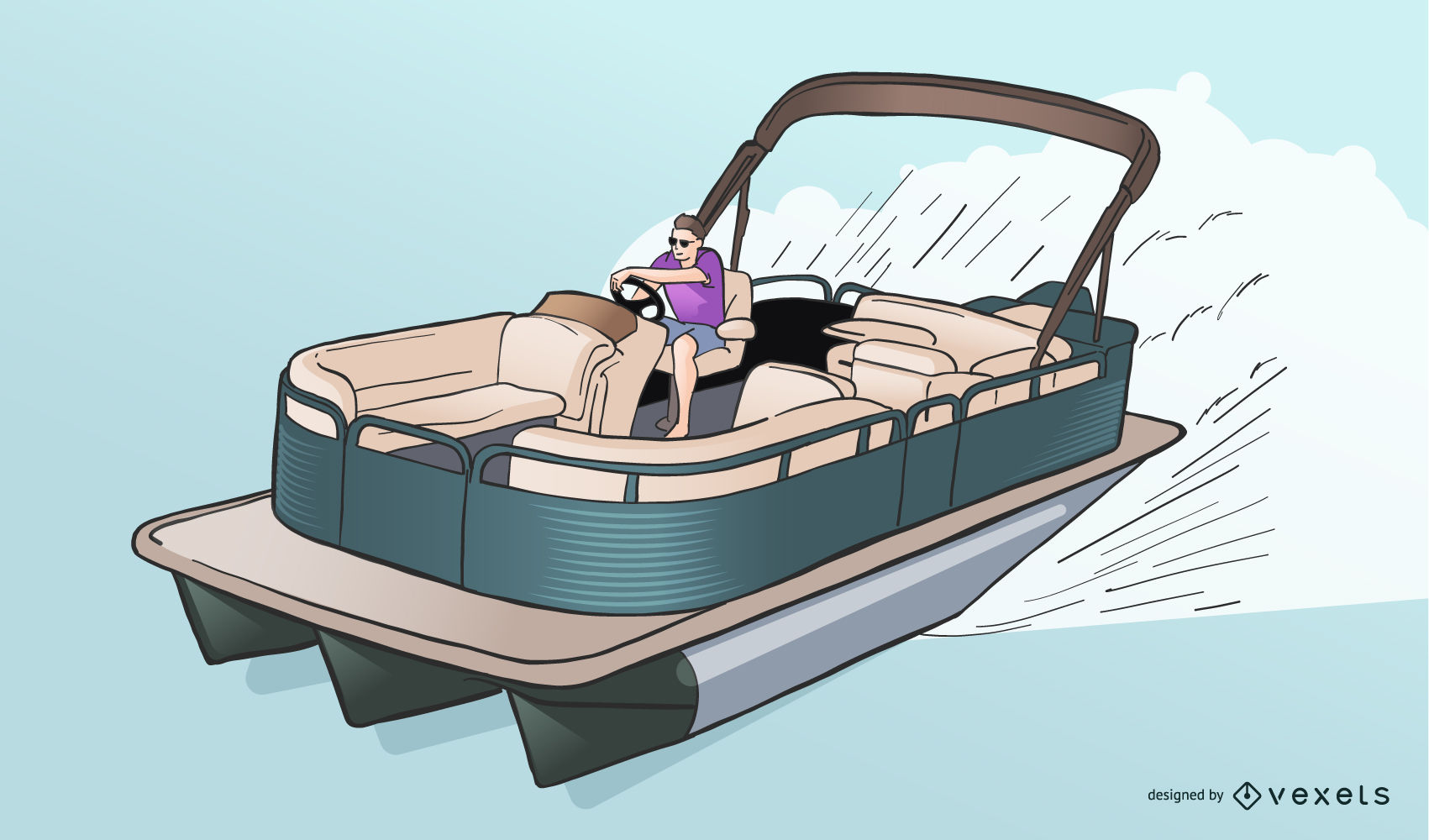 Vector Images for 'Pontoon'. 