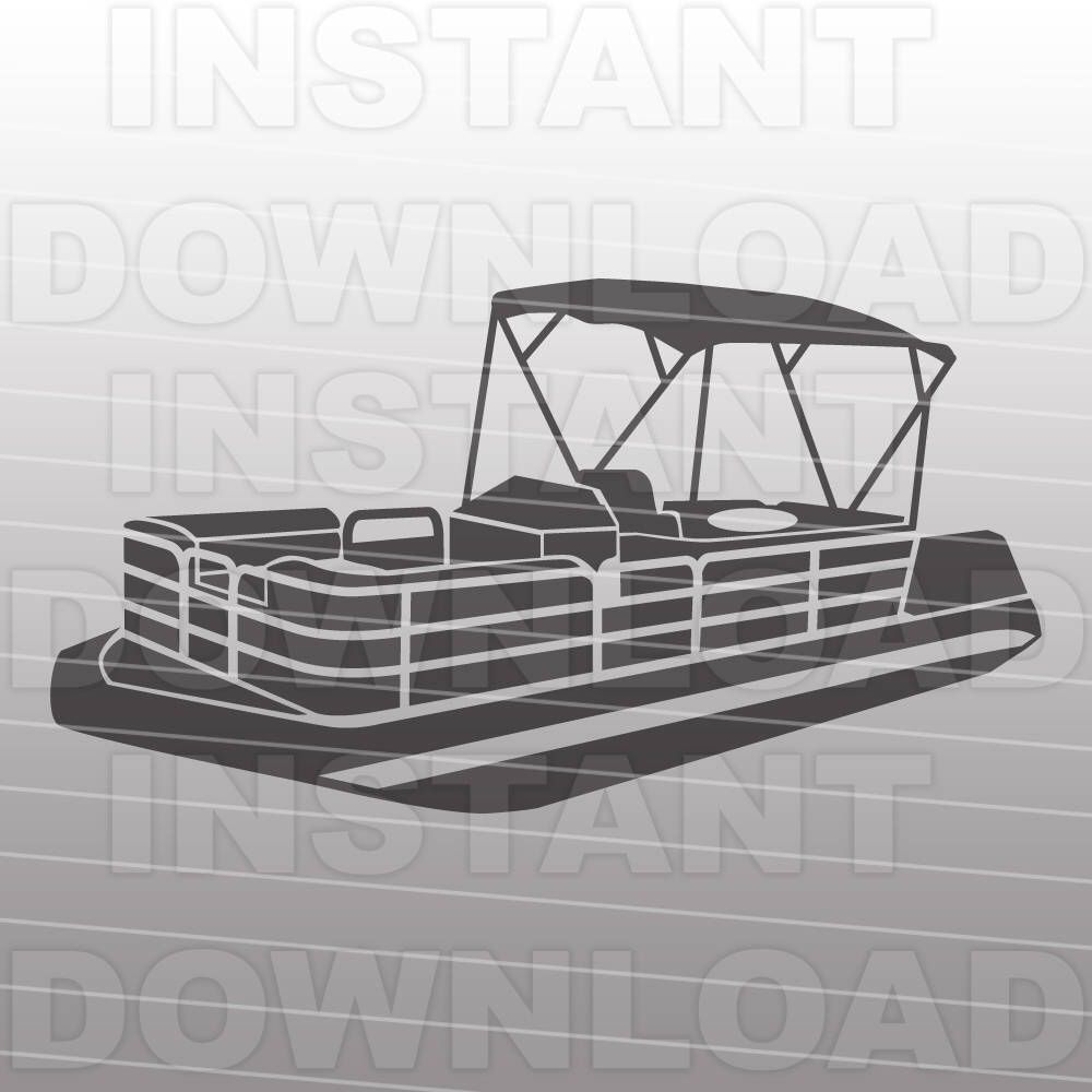1000x1000 Firepit Pontoon Boat, Clip Art