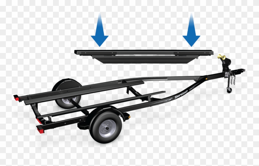 880x564 Vector Pontoon Trailers Best Clipart Transparent Download