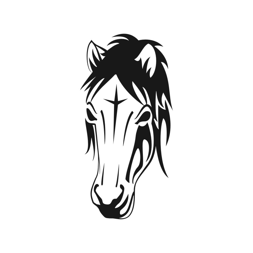 850x850 Head Horse Vectors Vectors, Corel Files