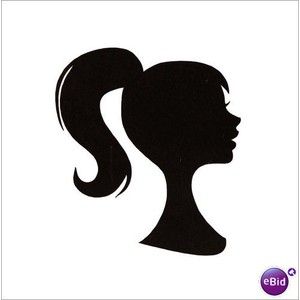 300x300 Huge Collection Of 'girl With Ponytail Silhouette' Download More