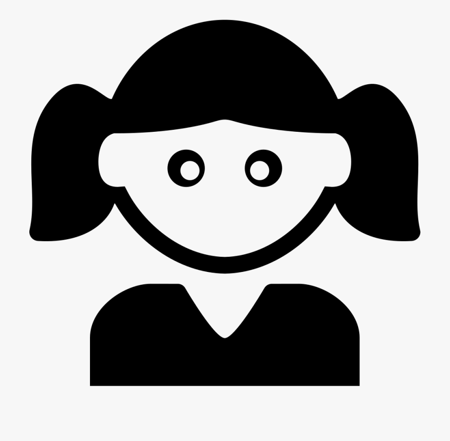 920x900 Ponytail Clipart Child Face