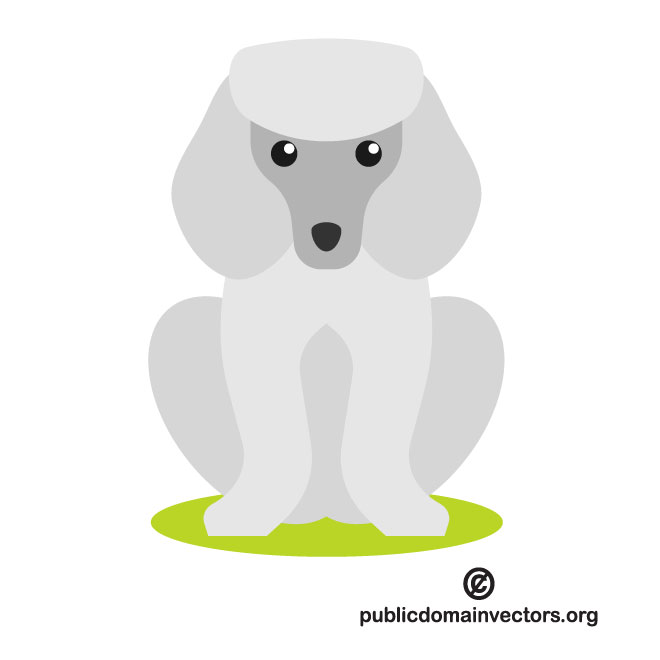 660x660 Poodle Dog Vector Clip Art