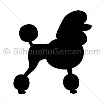 Poodle Silhouette Images 336x334 Poodle Silhouette Images