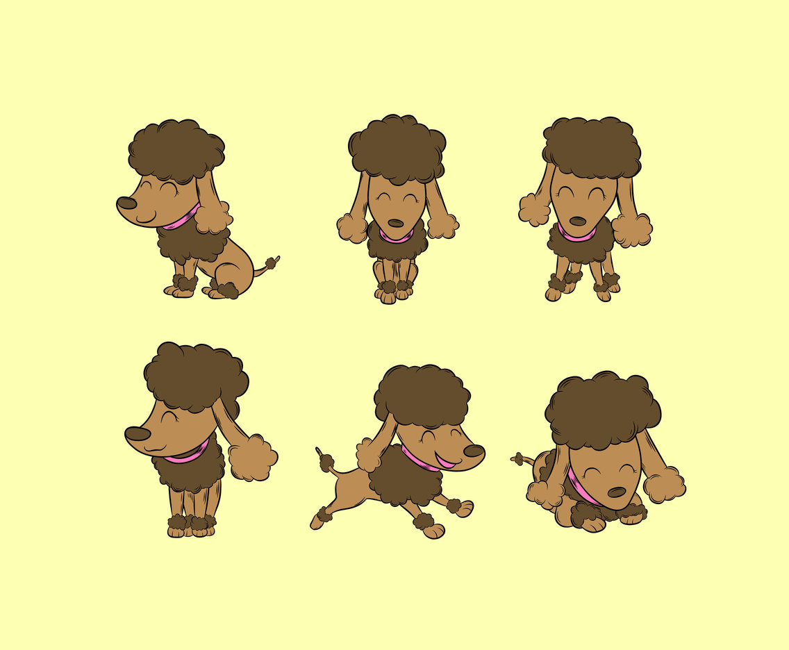 Poodle Vector