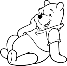 230x227 Winnie The Pooh Silhouette Silhouette Of Winnie The Pooh