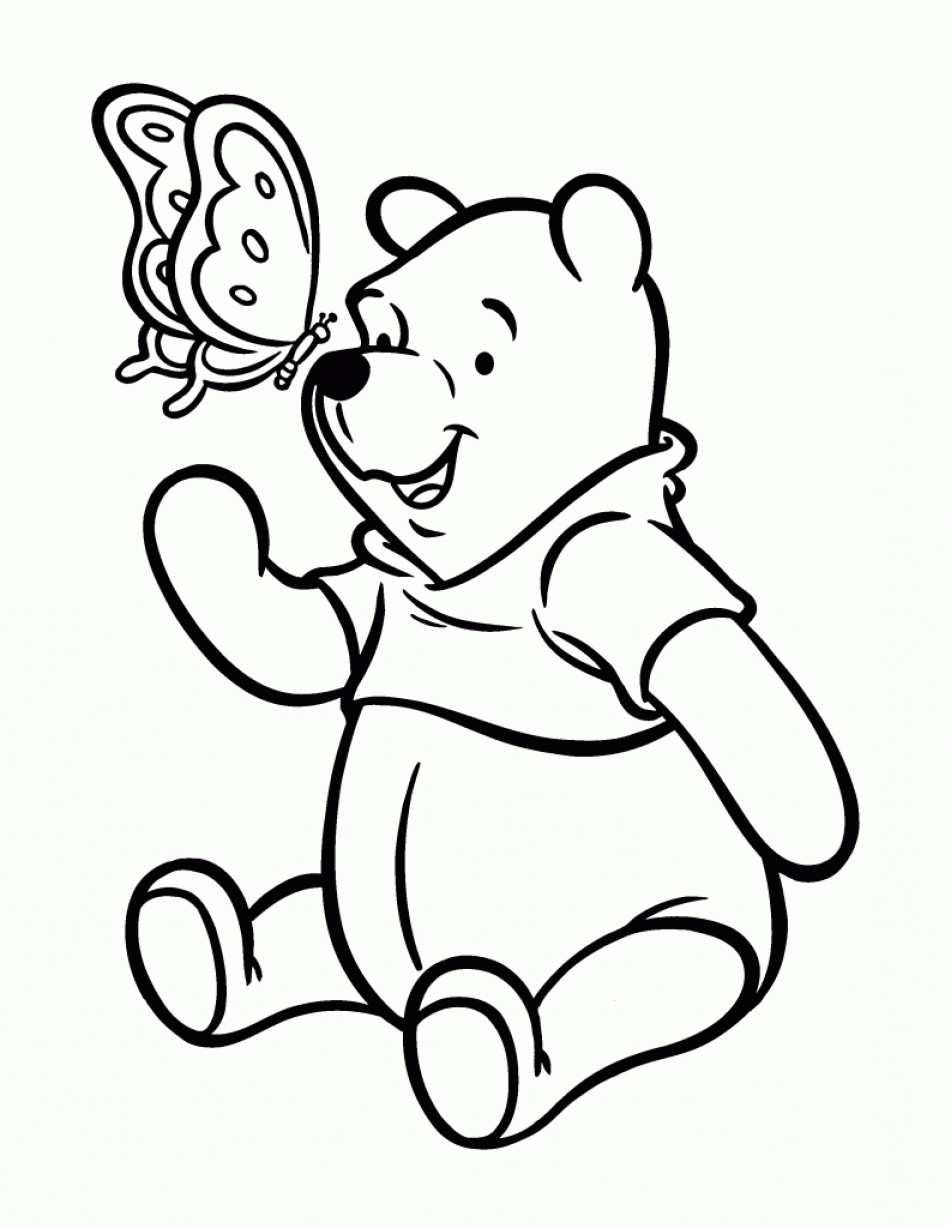 951x1228 Free Printable Winnie The Pooh Coloring Pages For Kids Cultracing