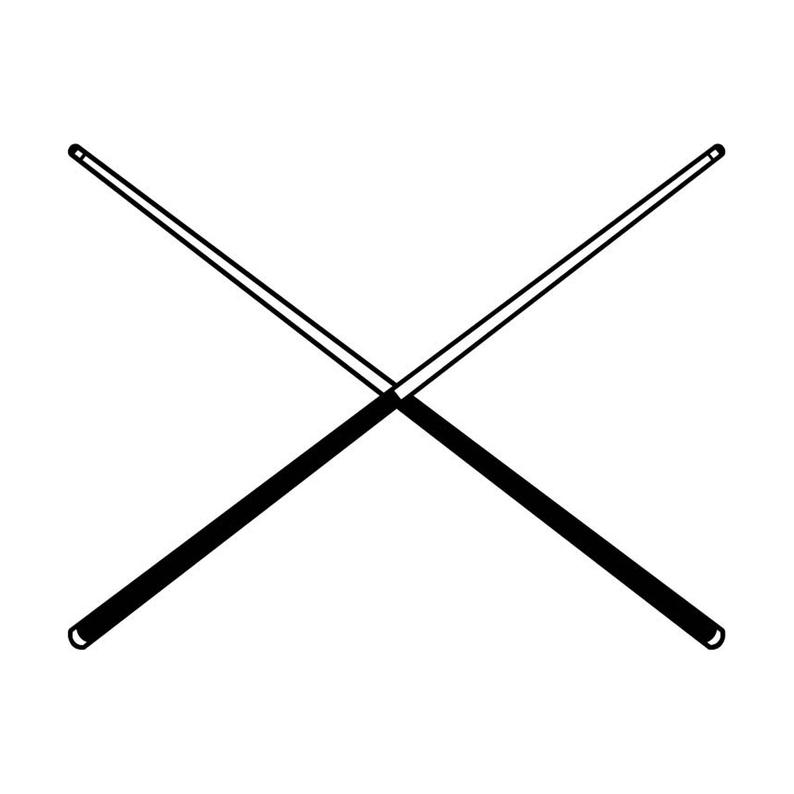 Pool Cue Vector at Collection of Pool Cue Vector free